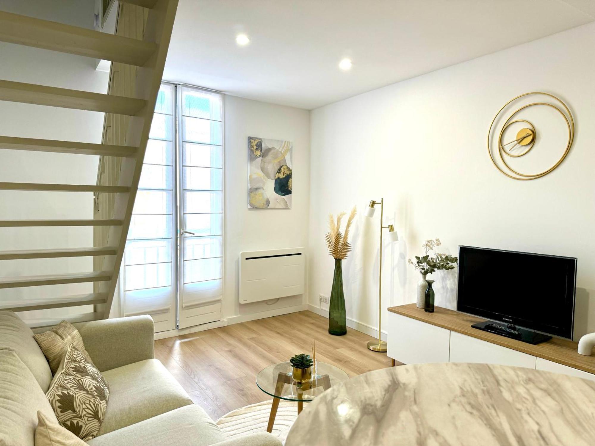 Ferienwohnung Au Golden Duplex - Centre - Clim - Parking Narbonne Exterior foto